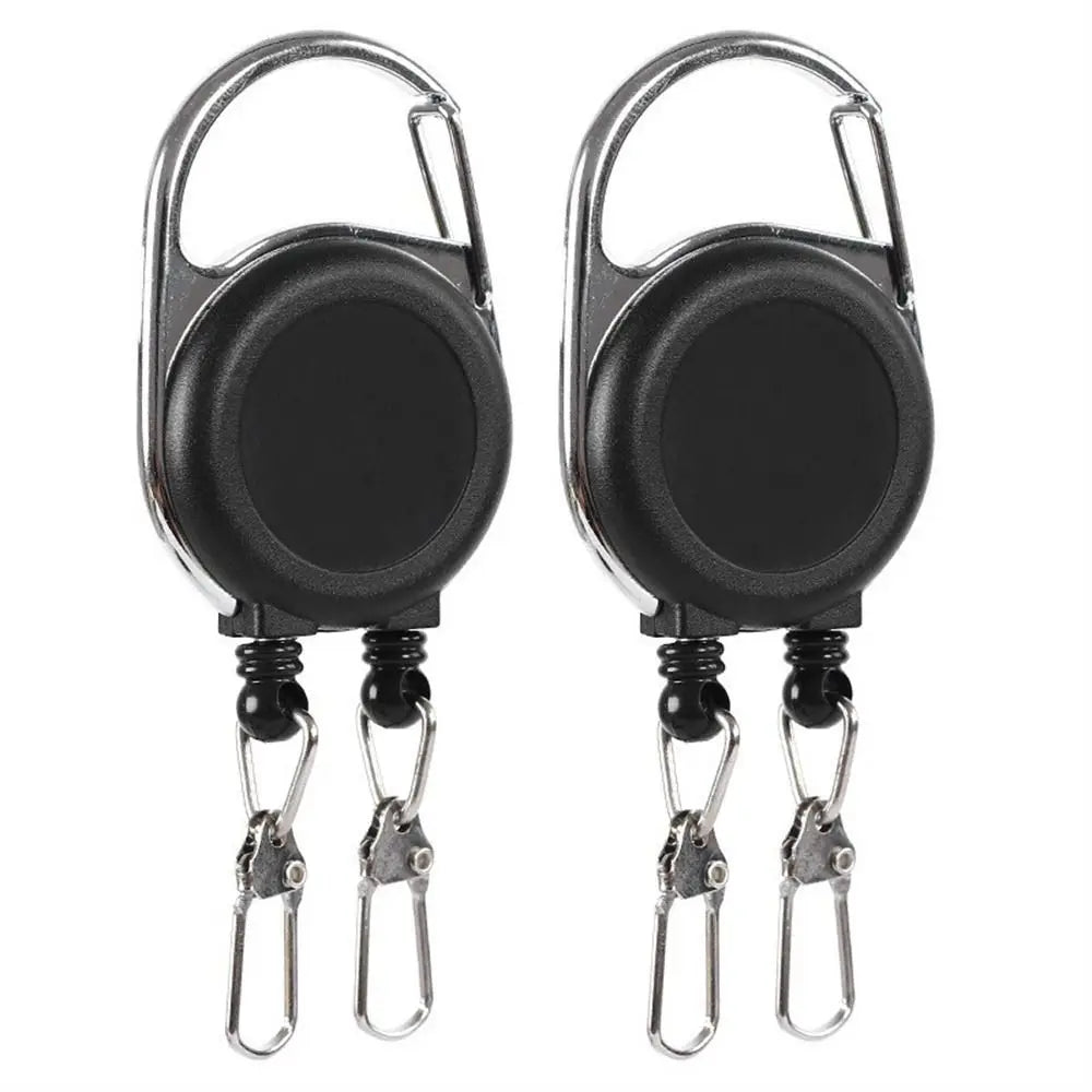 Retractable Double-Headed Badge Reel & ID Card Holder 60cm