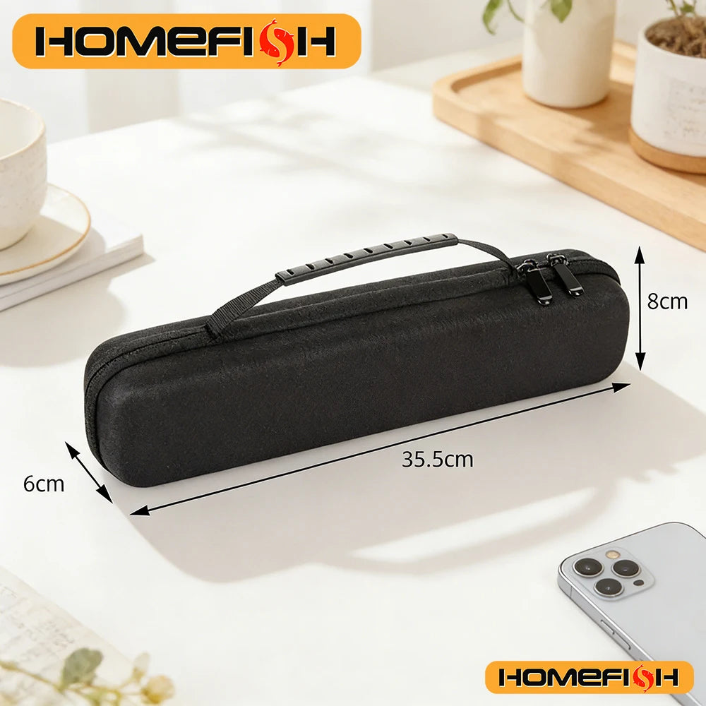 Portable Storage Bag for Hair Straighteners Curling Irons Hair Rollers Hair Straightener Storage Bag Travel Carrying Empty Case Peaceful Pleasures Health and Wellness