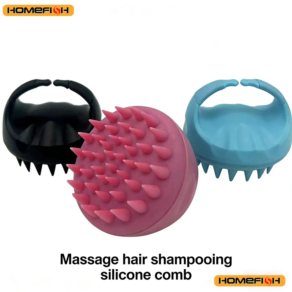 Scalp Massager Shampoo Brush – Exfoliating Hair Root Cleansing