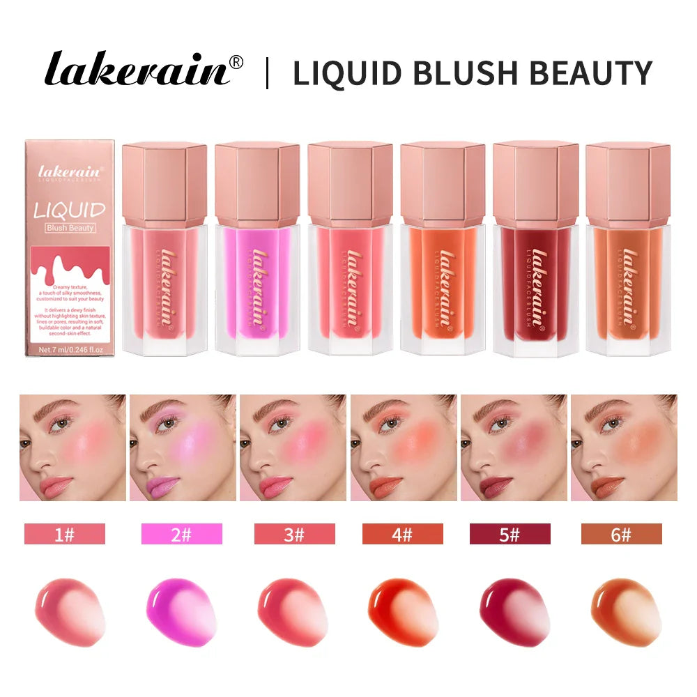 Liquid Blush Stick – Waterproof Cream Blush for Cheeks & Lips