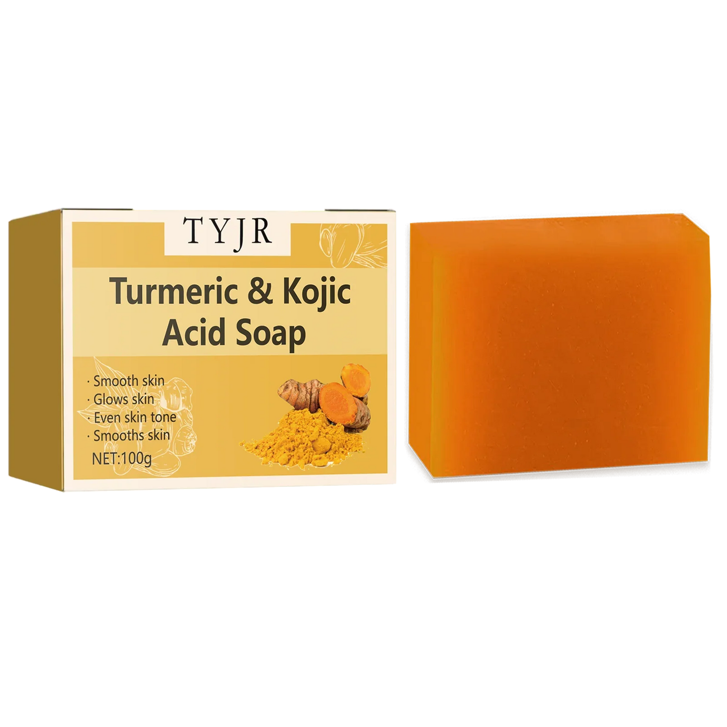 Turmeric & Ginger Soap – Anti-Acne, Brightening, Dark Spots