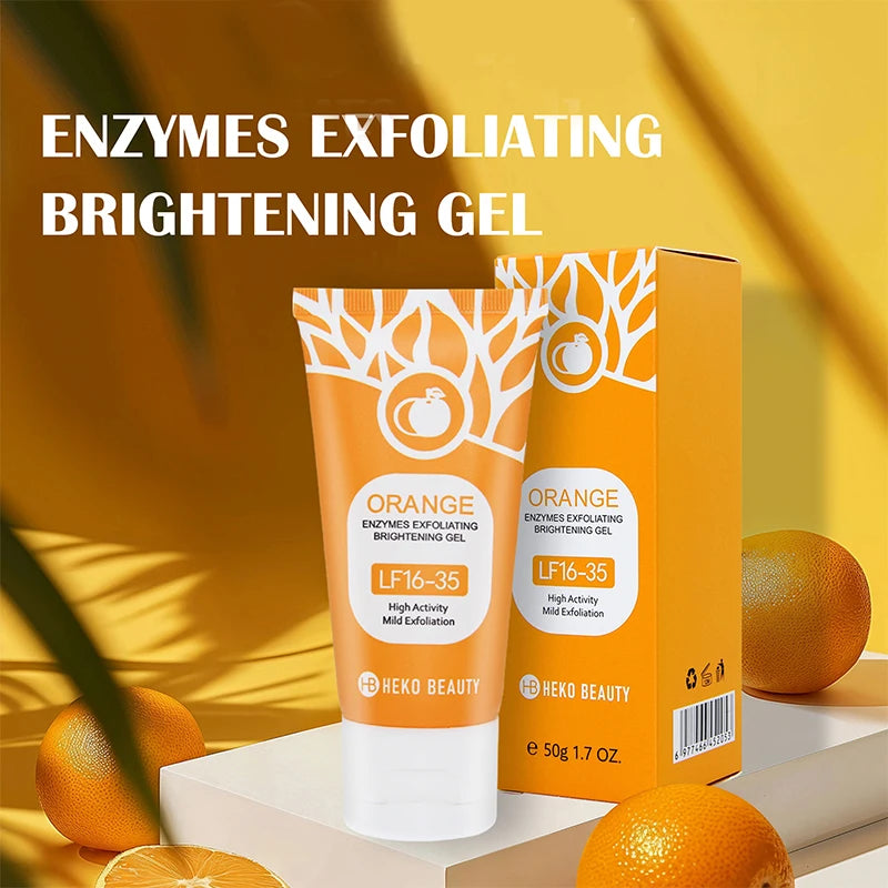 VERONNI Orange Exfoliating Gel 50g | Deep Pore Cleansing