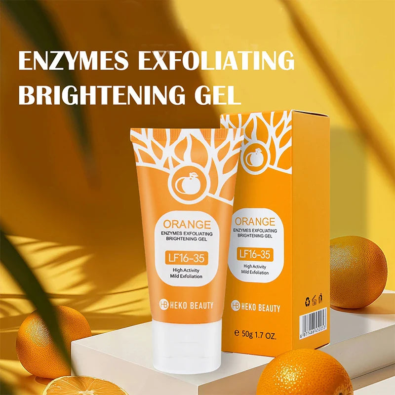 VERONNI Orange Exfoliating Gel 50g – Deep Cleanse & Glow
