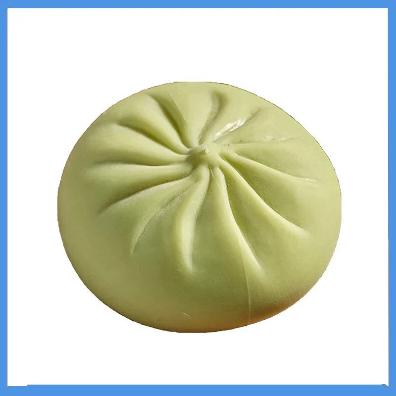 Dumpling Squishy Stress Ball – Bun Fidget Sensory Squeeze Toy