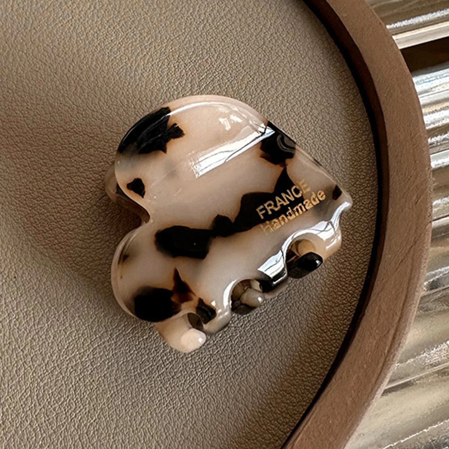 Heart-Shaped Claw Clips | Strong Grip Jaw Clips for Women