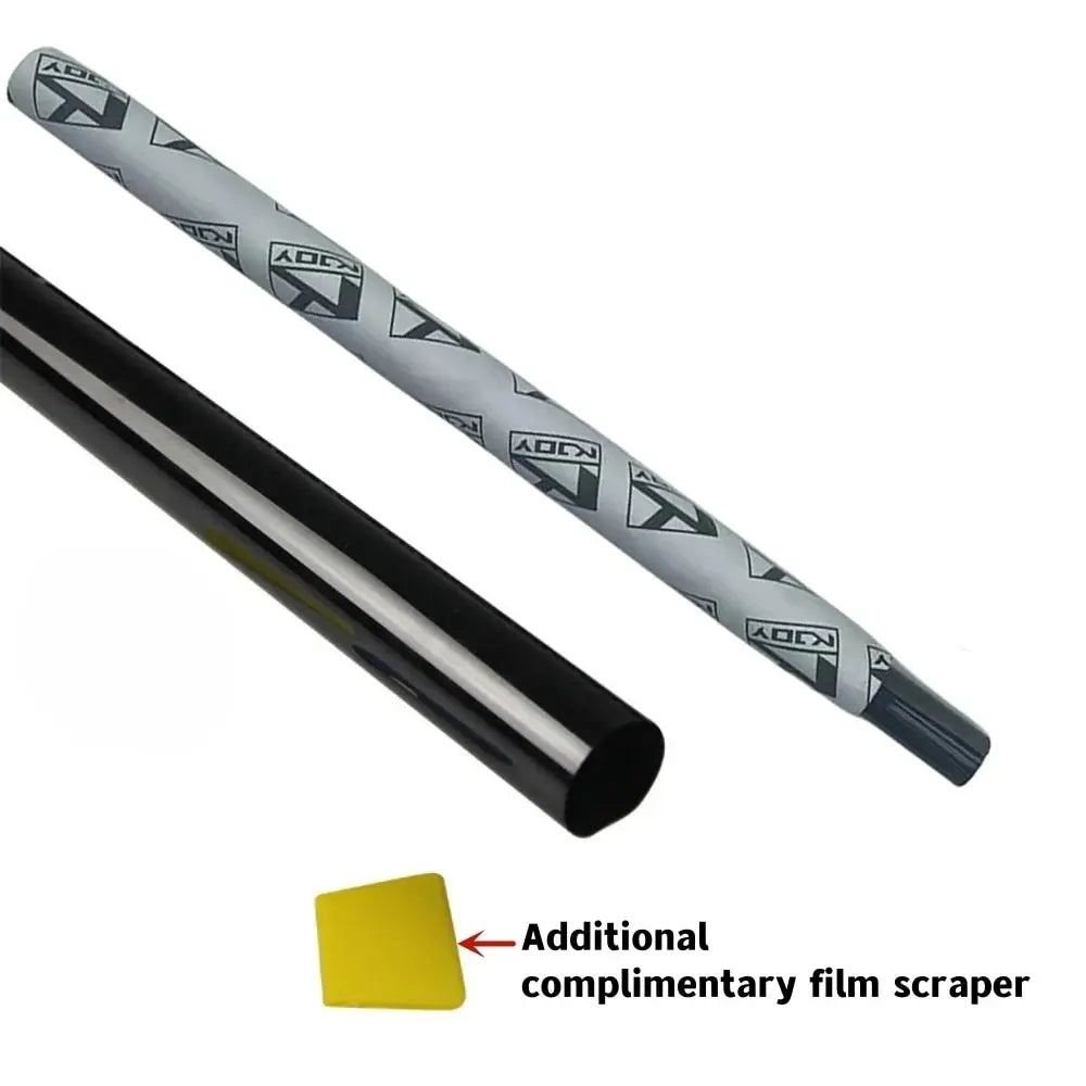 3M x 50CM Black Window Tint Film – UV & Solar Protection