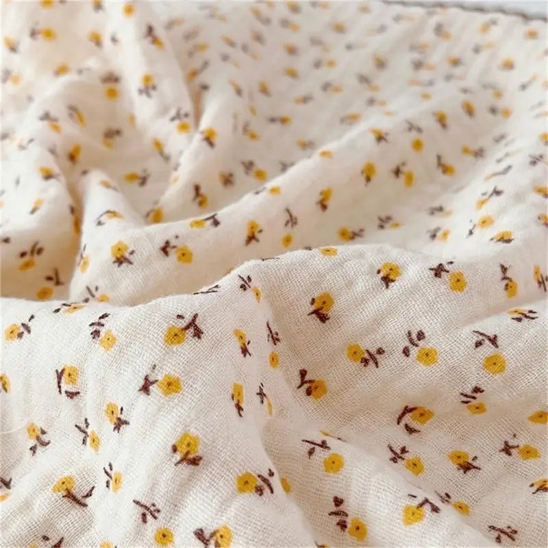 Baby Gauze Cotton Drool Bibs & Face Cloths – 4-Pack Newborn