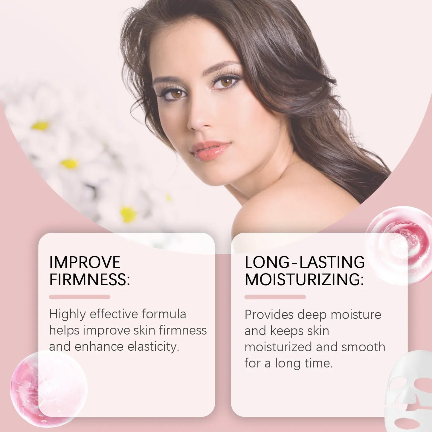 Bio Collagen Face Mask Hydrating Overnight Lifting Rejuvenation Shrink Pores Moisturizing Refreshing Brightening Face Skin Care Peaceful Pleasures Health and Wellness