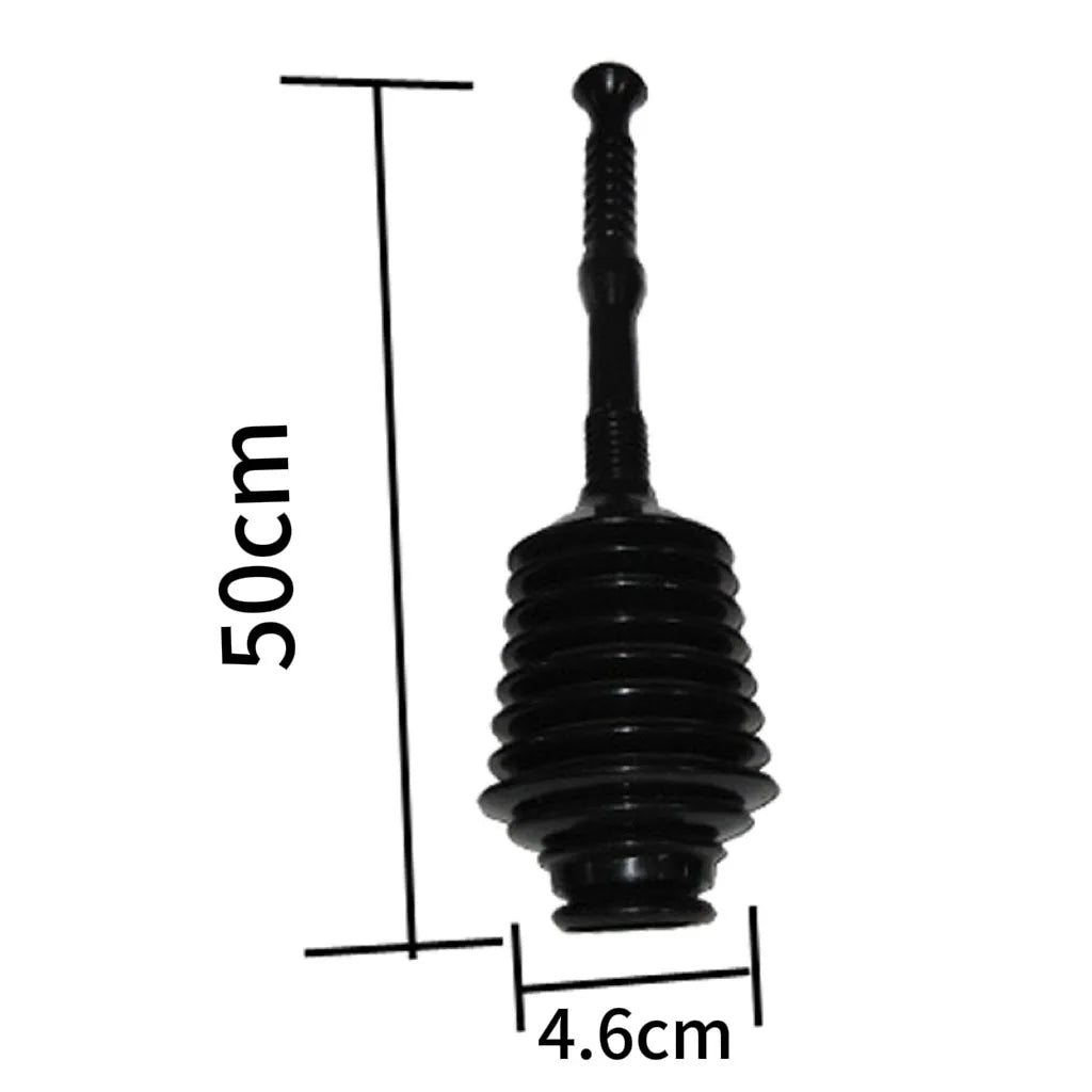 1Pcs/lot Portable Flexible Powerful Toilet Plunger Clog Remover High-Pressure Thrust Plunge Tool for Clogged Bathroom Toilet Peaceful Pleasures Health and Wellness
