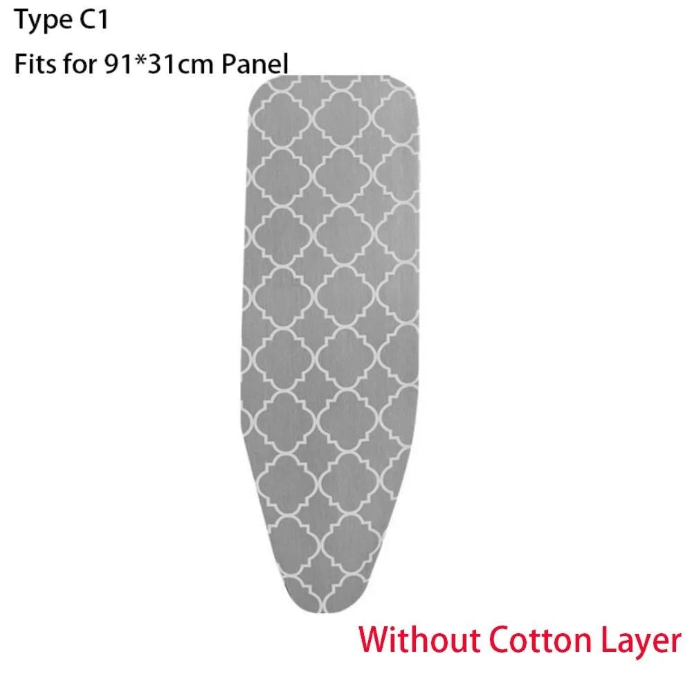 Durable Ironing Board Cloth Universal Heavy Heat Resistant Ironing Board Cover Pad Laundry Supplies Resistant Scorch Peaceful Pleasures Health and Wellness C1-91x31cm