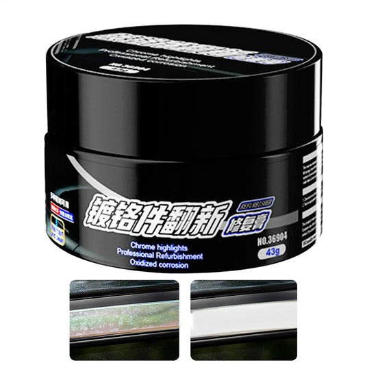 Chrome Repair Paste – Polish & Restore Car Trim, Handles Chrome Polish Paste Peaceful Pleasures Health and Wellness