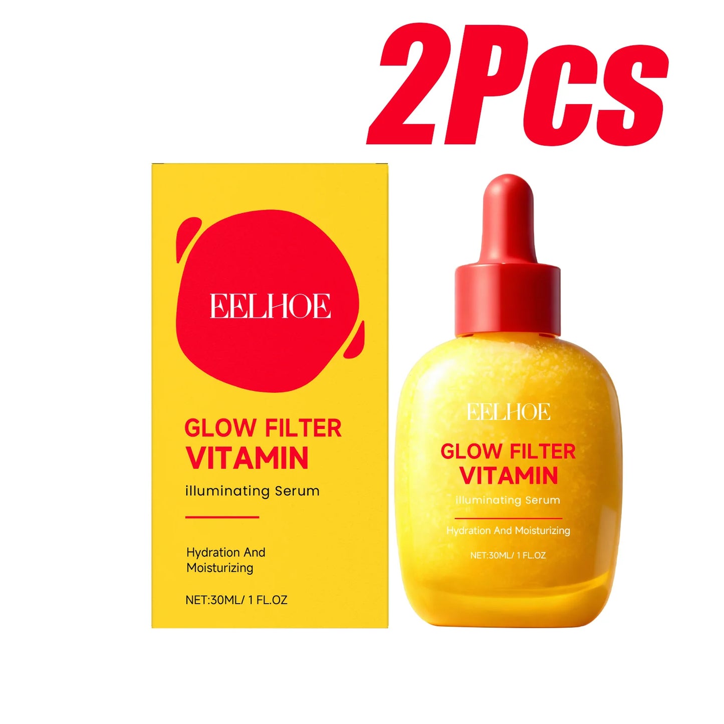 Vitamin C Brightening Face Serum – Even Tone & Deep Hydration