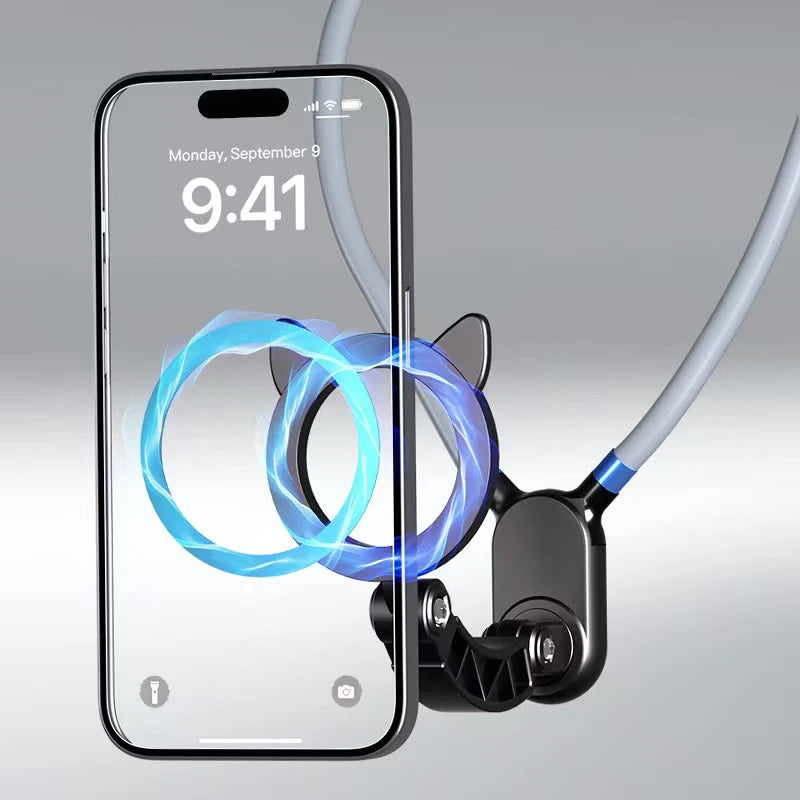 Mobile phone bracket Magsafe holder Cell phone holder for phone accessories Motorcycle phone holder for bicycle mobile stand Peaceful Pleasures Health and Wellness