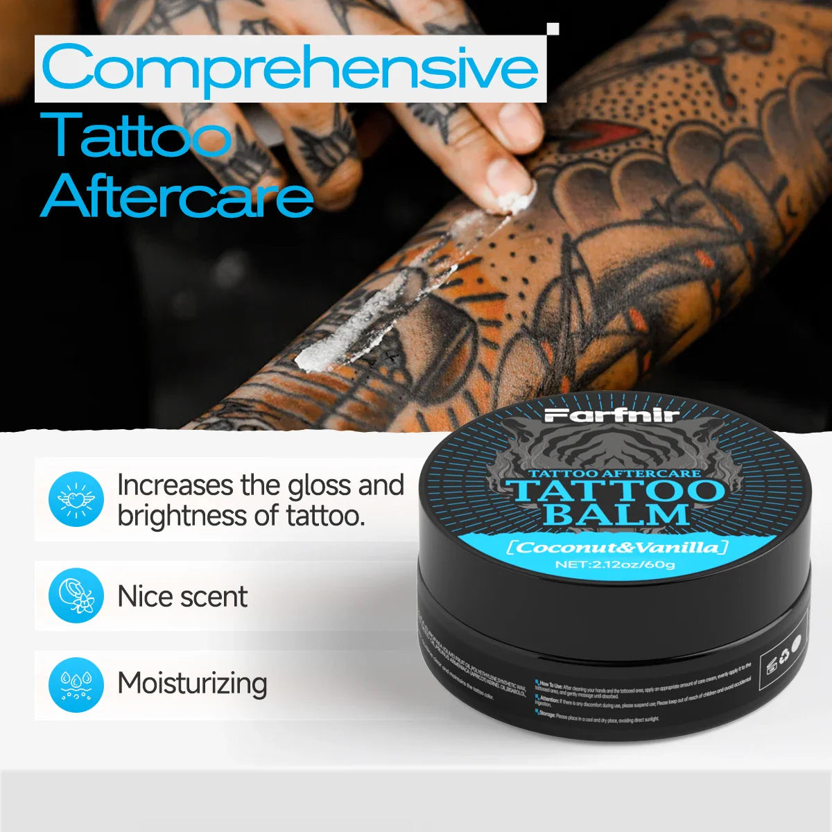 Tattoo Balm & Foaming Soap Set – Brighten & Moisturize Ink