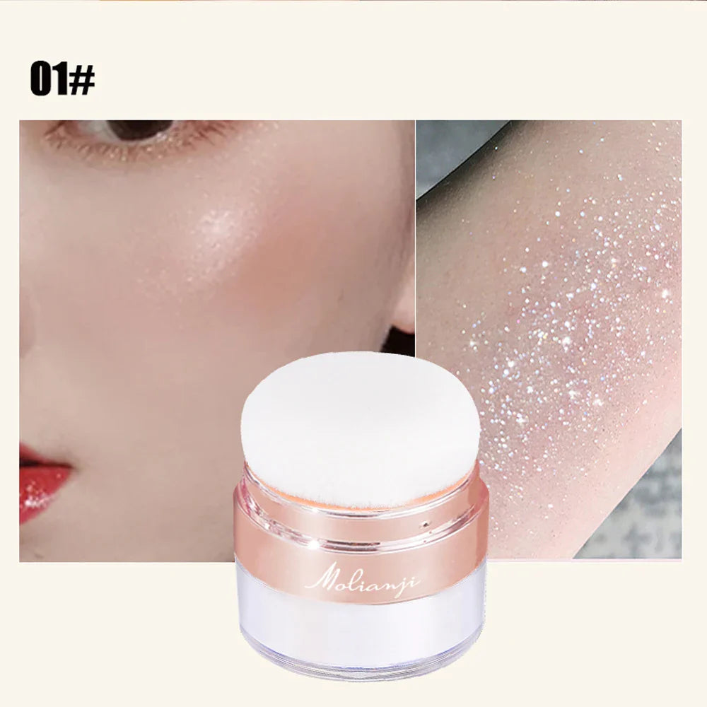 Waterproof Glitter Powder for Face, Body & Hair | High Gloss