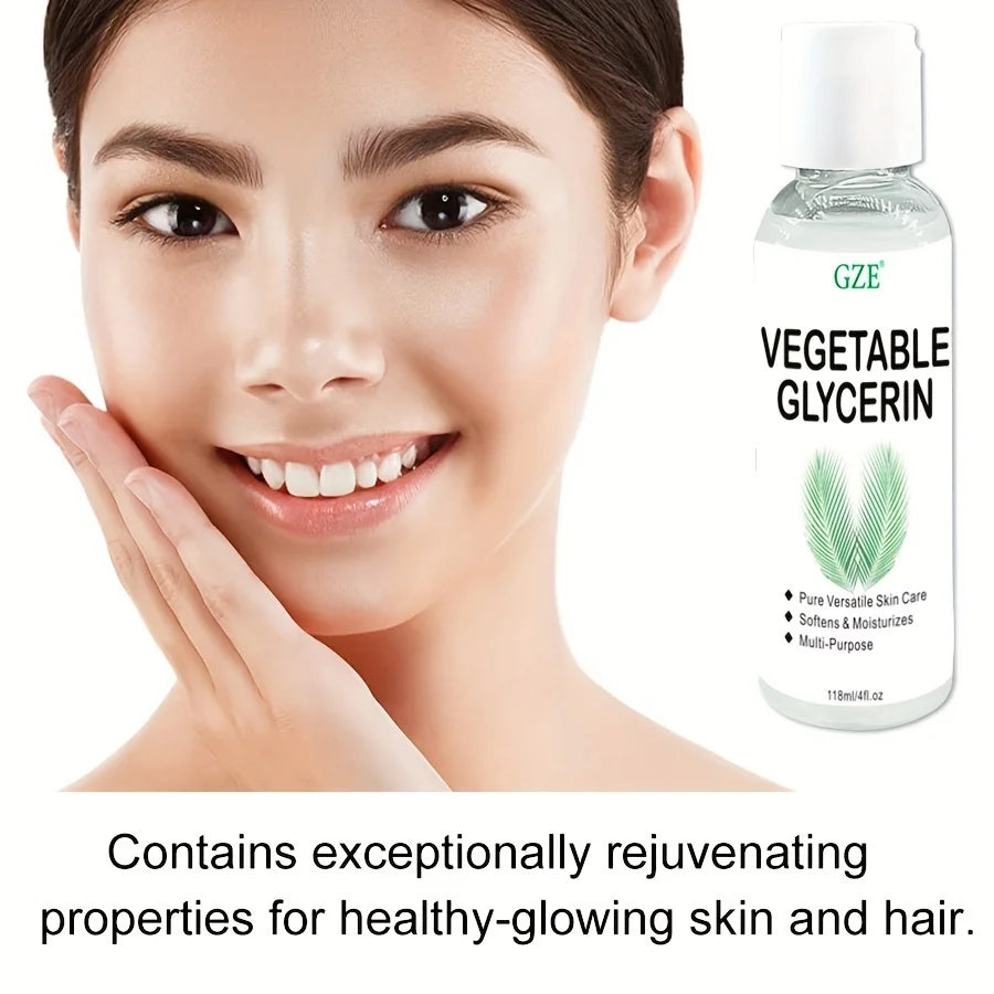 GZE 100% Pure Vegetable Glycerin – Moisturizing Skin Care 118ml