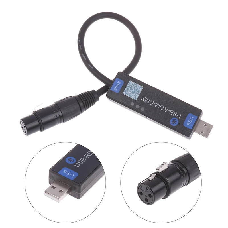 Android Supported Bluetooth DMX Controller App with USB-RMD-DMX Stage Light Dialer Peaceful Pleasures Health and Wellness