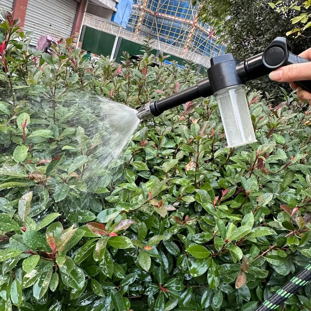High Pressure Car Wash Gun, RV Cleaning Foam Kettle, Garden Hose Nozzle Shower Multi Watering Tool Peaceful Pleasures Health and Wellness