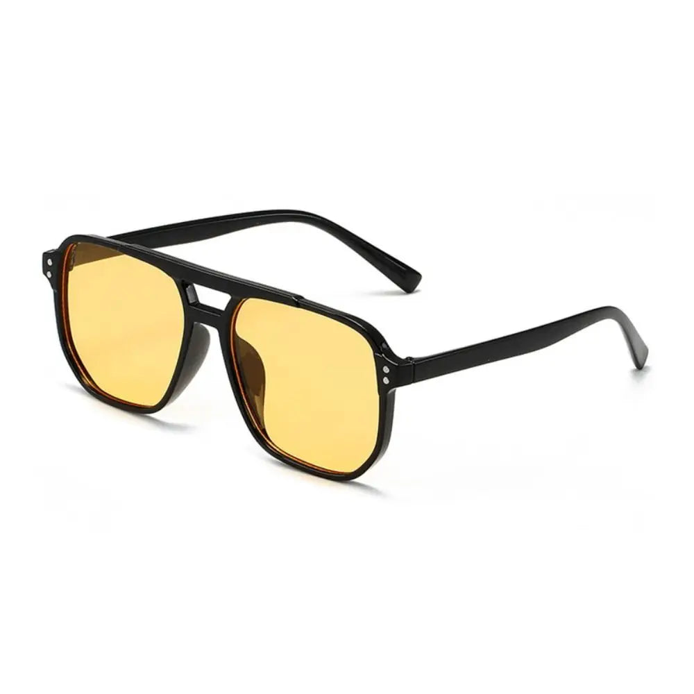 Retro Punk Square Sunglasses – UV400 Shades for Men & Women