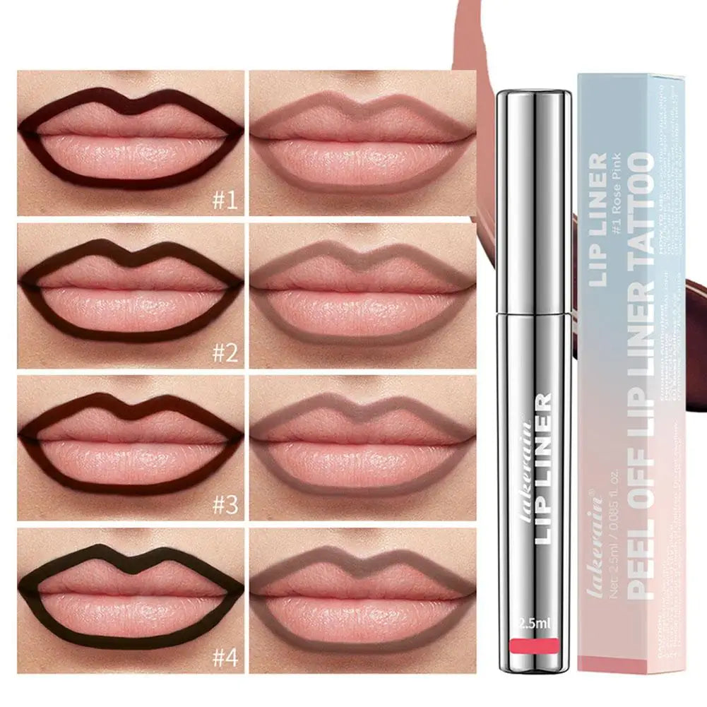 Waterproof Lip Liner Peel Off Tattoo for All-Day Color Peaceful Pleasures Health and Wellness