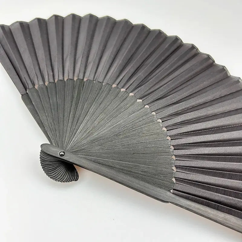 Chinese Style Black Vintage Hand Fan Folding Fans Dance Wedding Party Favor Chinese Dance Party Folding Fans Peaceful Pleasures Health and Wellness