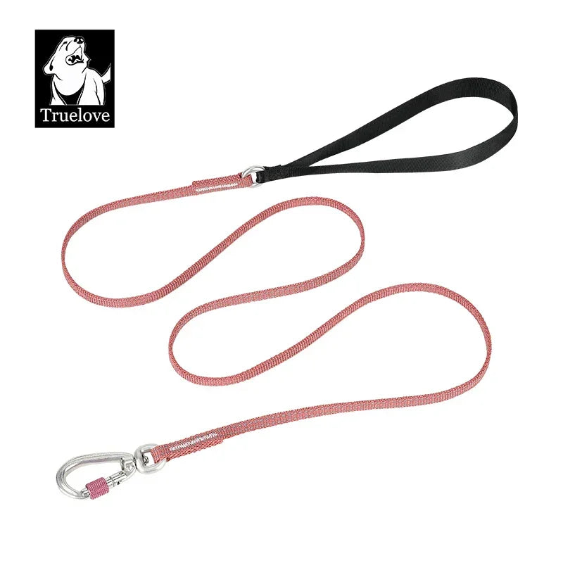 Truelove Lightweight Reflective Dog & Cat Leash – TLL2772 Peaceful Pleasures Health and Wellness Coral Pink China Mainland