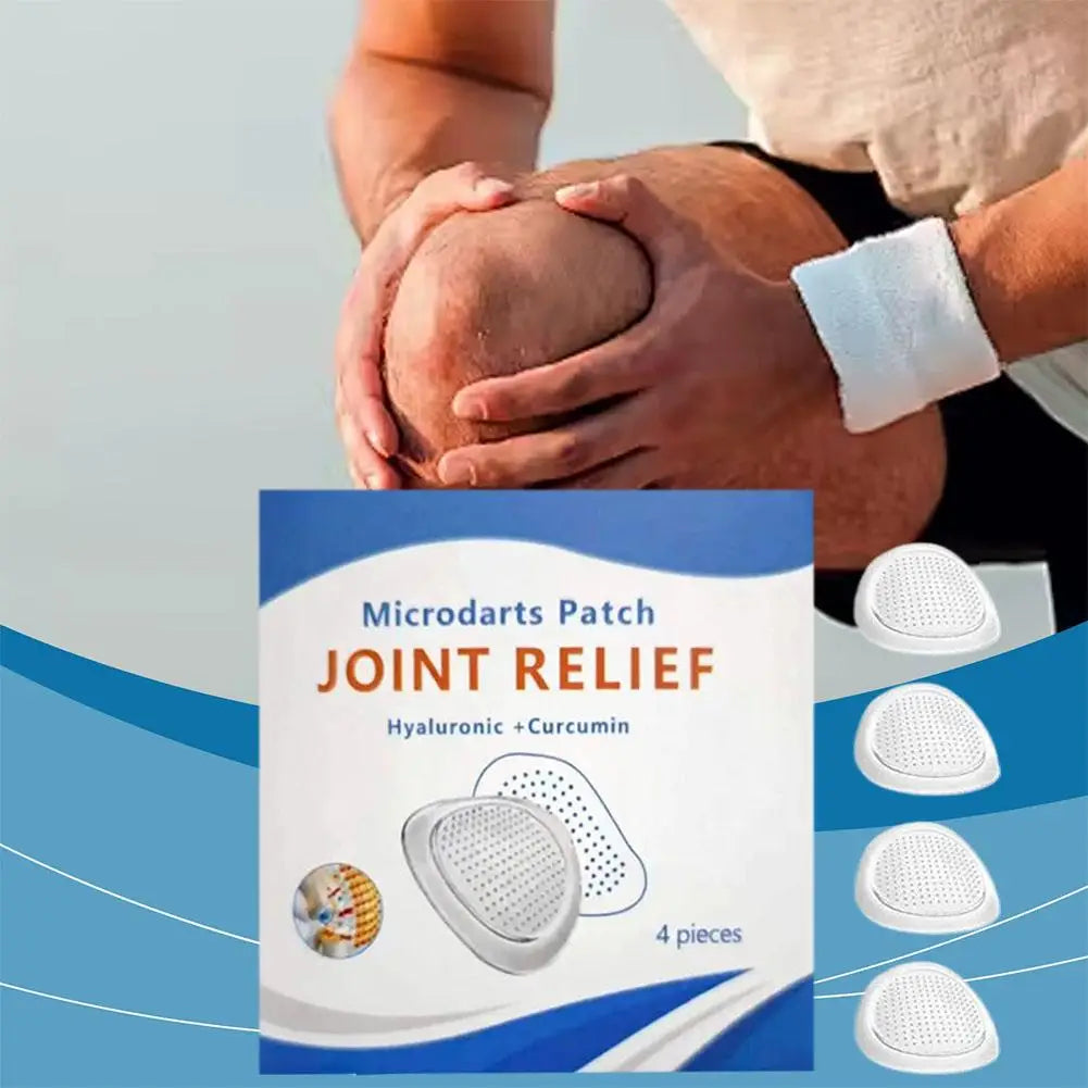 Microneedle Herbal Joint Comfort Patch – Waterproof 4 Pack