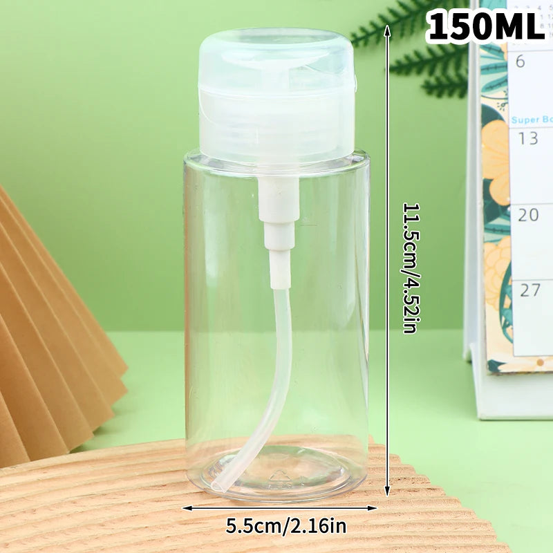 Refillable Press Pump Dispenser Bottle 100–300ml | Makeup