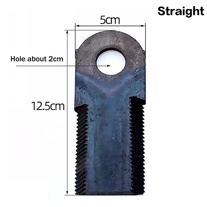 Serrated Knife Hammer | Lawn Mower Grass Shredder Replacement