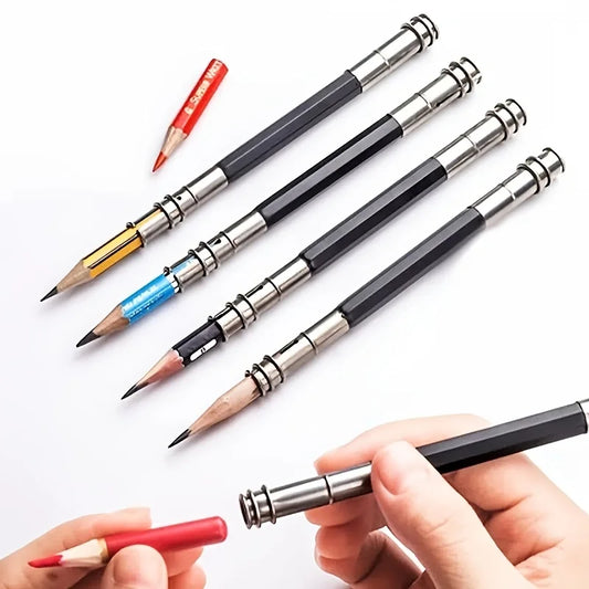 Adjustable Metal Pencil Extender Suitable Artists Use Schools Offices Peaceful Pleasures Health and Wellness