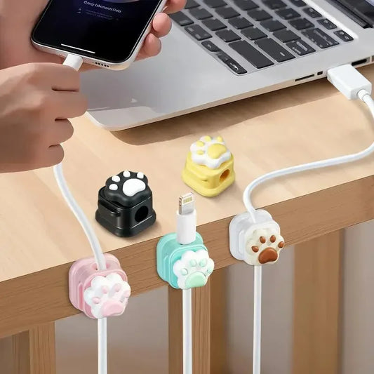 Self-Adhesive Desktop Cable Organizer Clips – Cord Holder Cable Organizer Clip Oasis Select