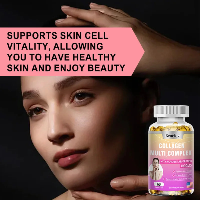 Collagen Complex Capsules – Hair, Skin, Nails & Joint Support