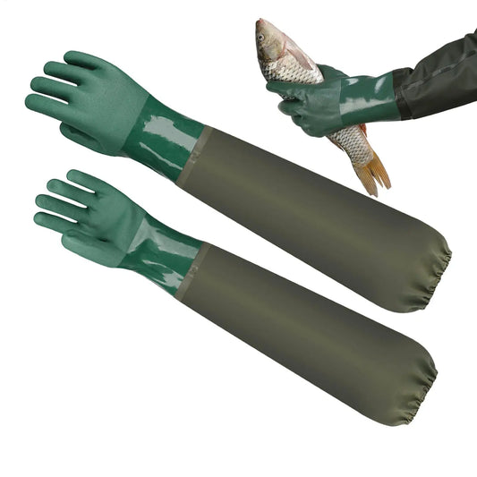 Long Rubber Cleaning Gloves – Waterproof Dishwashing & Garden Rubber Cleaning Gloves Oasis Select