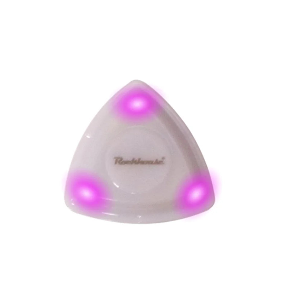 Glowing Guitar Picks Non-slip Jazz Plectrum LED Lights Electric