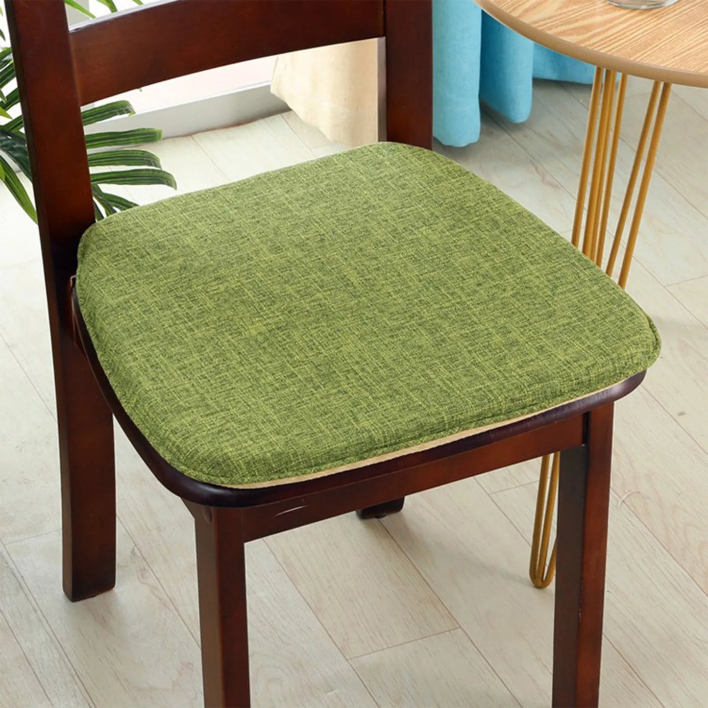 Non-Slip Chair Pads with Ties – Horseshoe Seat Cushion