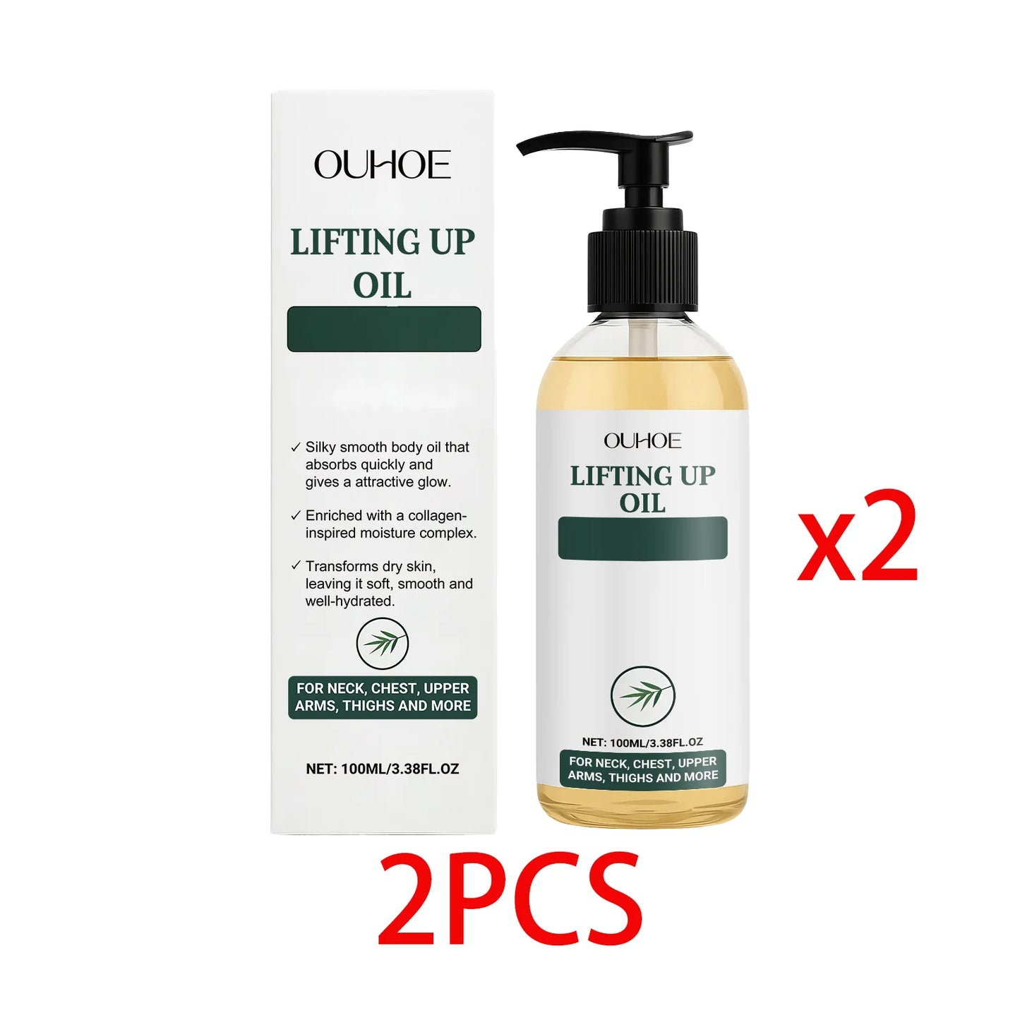 OceAura Collagen Firming Body Oil | Deep Hydration 100ml