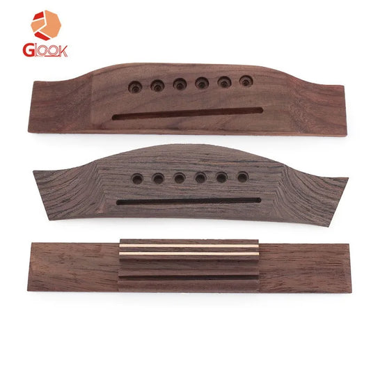 Acoustic Guitar Code Classical Bridge Under Horse Rose Wood Peaceful Pleasures Health and Wellness