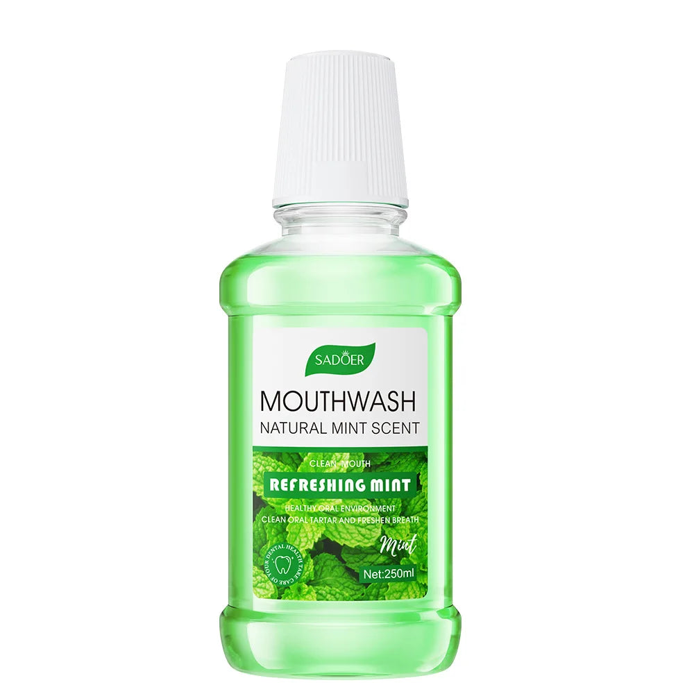 SADOER 250ml Plant Extract Mouthwash | Lemon Mint Peach