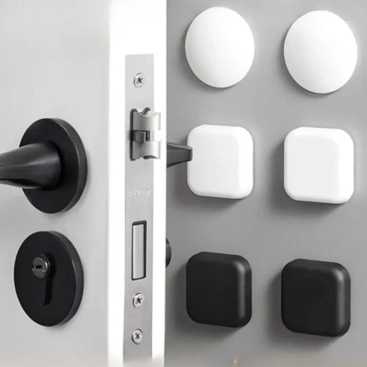 Silicone Door Handle Bumper – Self-Adhesive Wall Protector Door Handle Bumper Peaceful Pleasures Health and Wellness