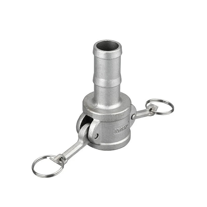 304 Stainless Steel C-Type Quick Connector DN15–DN50 Lever Plug