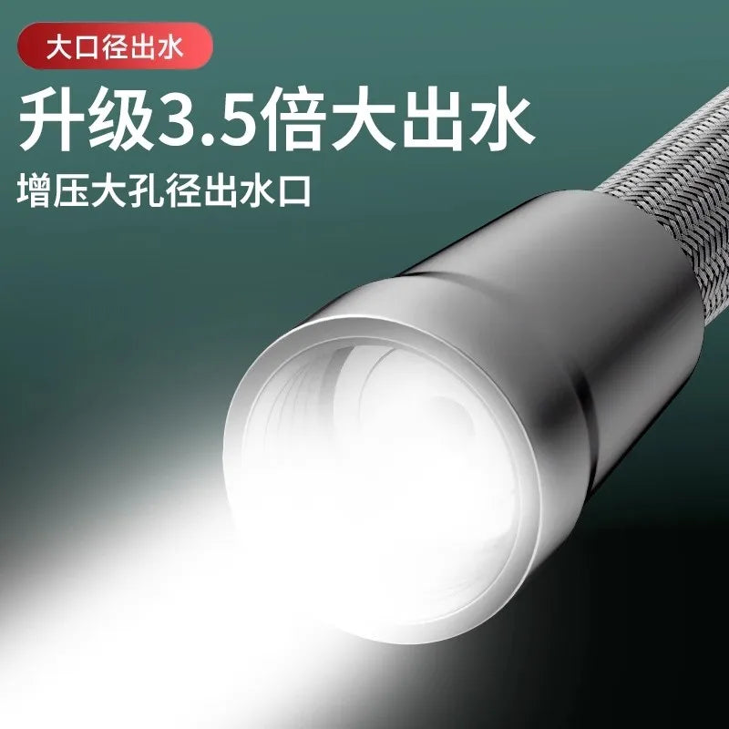 Flexible Nylon Shower Hose 1.5M & 2.0M | High Pressure G1/2