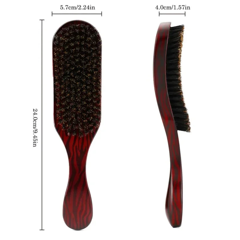 Boar Bristle Hair Brush Wood Handle – Men & Women Styling Boar Bristle Hair Brush Peaceful Pleasures Health and Wellness