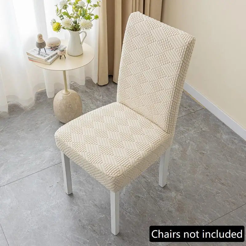 Elastic Chair Cover – Universal Stretch Seat Cover for Dining