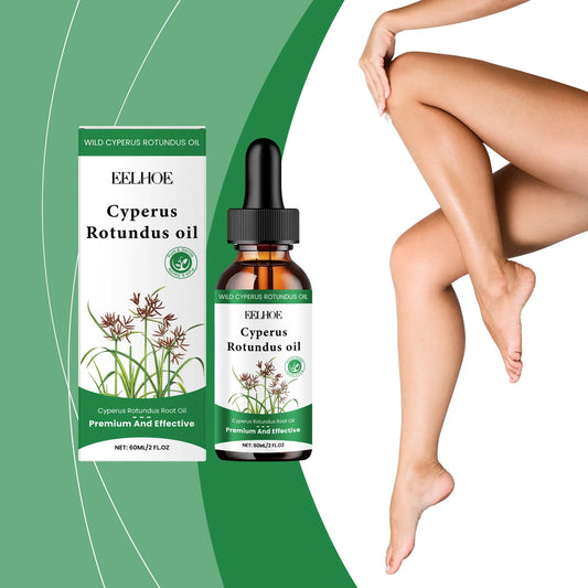 Cyperus Rotundus Essential Oil Moisturizing Smooth Inhibit Hair Growth Natural Ingredient Non-irritating Hair Removal Care Serum Peaceful Pleasures Health and Wellness