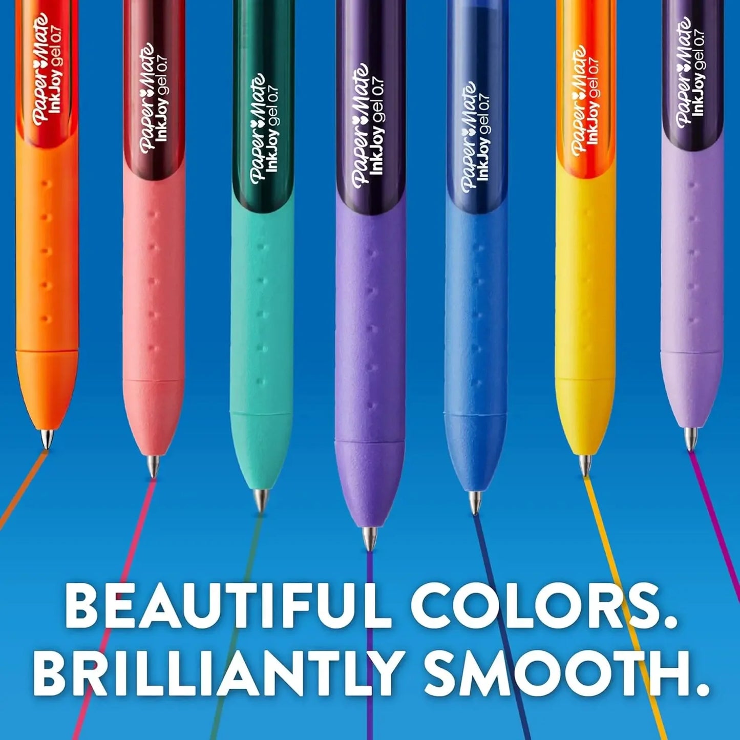 Vivid Gel Pens, 0.7mm Medium Point, Candy Colors, 4-Pack for Smooth Writing Peaceful Pleasures Health and Wellness