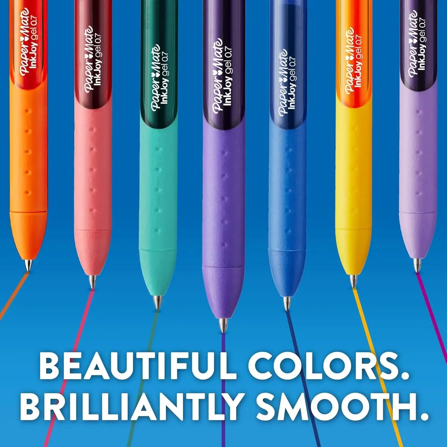 Vivid Gel Pens, 0.7mm Medium Point, Candy Colors, 4-Pack for Smooth Writing Peaceful Pleasures Health and Wellness