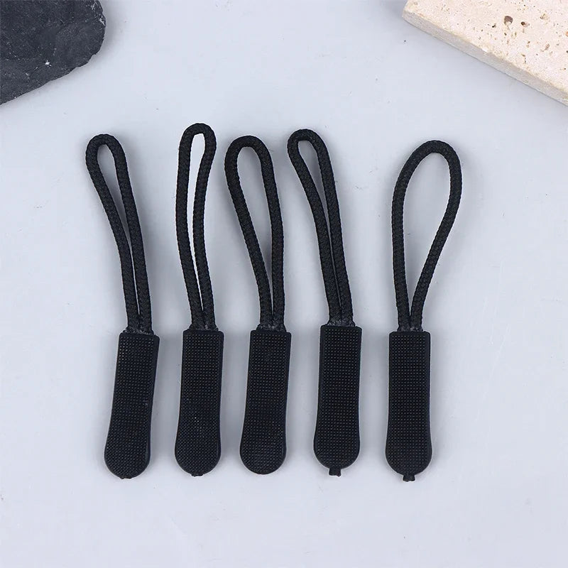 Metal Replacement Zipper Pulls & Cord Extenders – 5/10/20 Pack