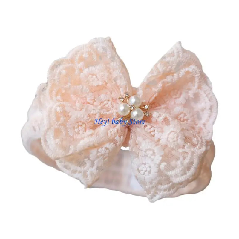 Baby Girl Lace Bowknot Headband | Toddler Princess Hairband