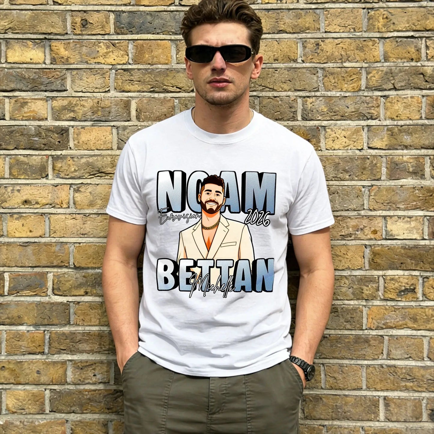 Eurovision 2026 Men's Cotton Graphic T-Shirt | S–6XL