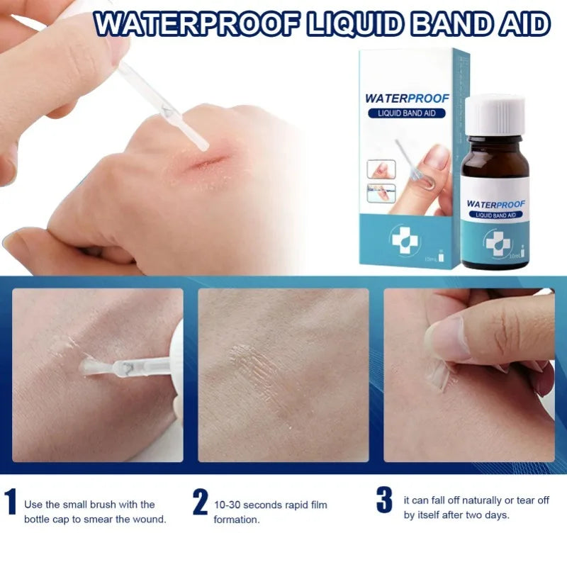 Liquid Bandage Gel – Waterproof & Breathable Wound Cover